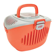 *LW Cage de Transport Paws 2 Go Rose Saumon pour Petits Animaux