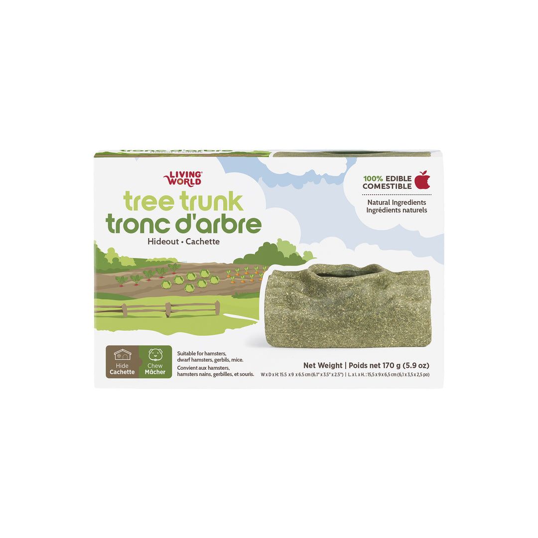 LW Cachette Tronc d'Arbre Verte 170g