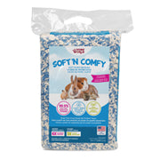 LW Litière Rongeur Soft 'N Comfy Blanche & Bleue 36L