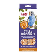 LW Gâteries Bâtonnets Perruches, Saveur de Miel 90g x2