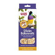LW Gâteries Bâtonnets Pinsons, Saveur d'Oeufs 50g x2