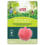 LW Gâteries Bloc Minéral Petits Oiseaux Pomme Rouge