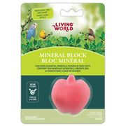 LW Gâteries Bloc Minéral Petits Oiseaux Pomme Rouge