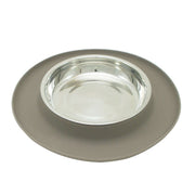 Messy Cats - Gamelle Simple en Acier Inoxydable avec Base en Silicone - Bol pour Chats