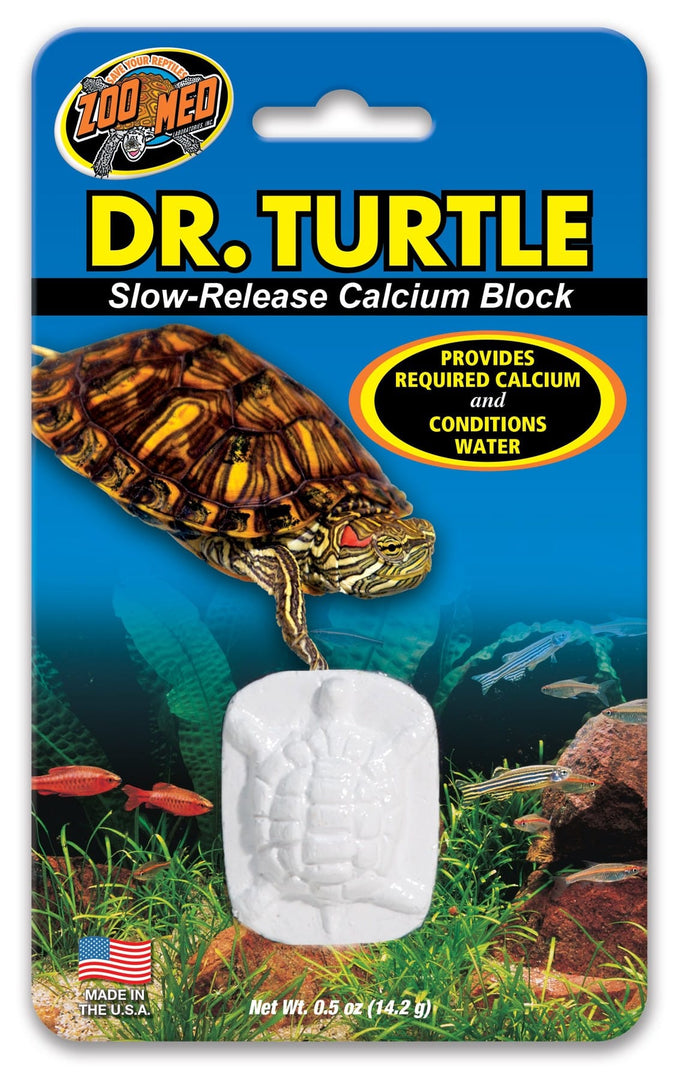 ZOO MED Dr. Tortue Bloc de Calcium 0.5oz pour Reptiles