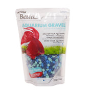 MARINA Betta Gravier 500g Bleu en Trois Tons
