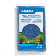 MARINA Gravier Décoratif Bleu 2kg pour Aquarium
