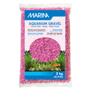 MARINA Gravier Décoratif Rose 2kg pour Aquarium