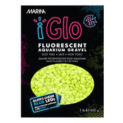 MARINA iGlo Gravier iGlo 450g Jaune pour Aquarium