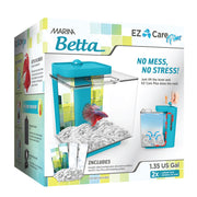 MARINA Betta Aquarium Équipé EZ Care Plus 1.3G Bleu