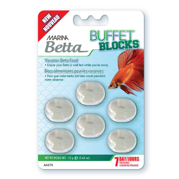 MARINA Betta Blocs Alimentaires x6