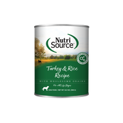 NutriSource - Dinde et Riz - Nourriture Humide en Pâté pour Chiens