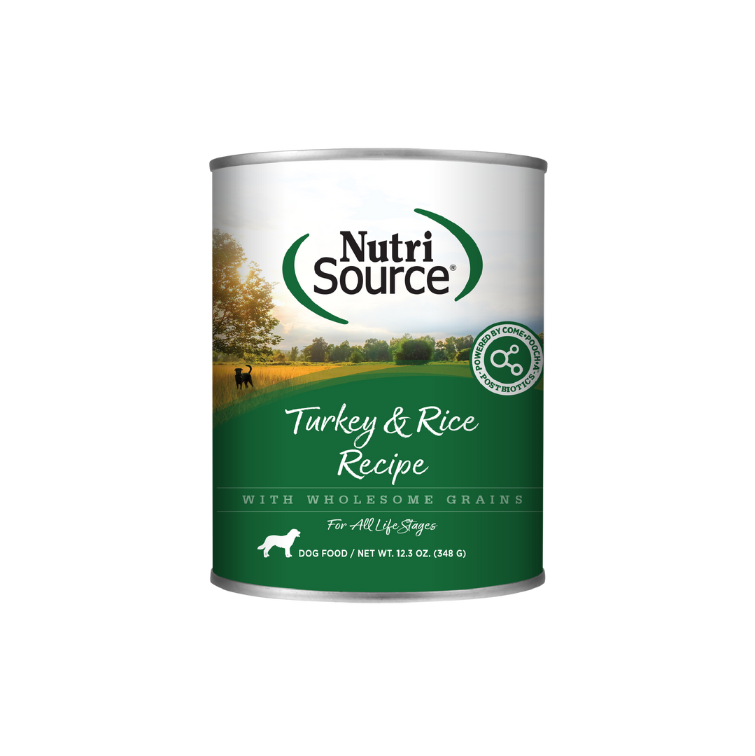 NutriSource - Chien Pâté de Dinde et Riz - Nourriture Humide pour Chiens