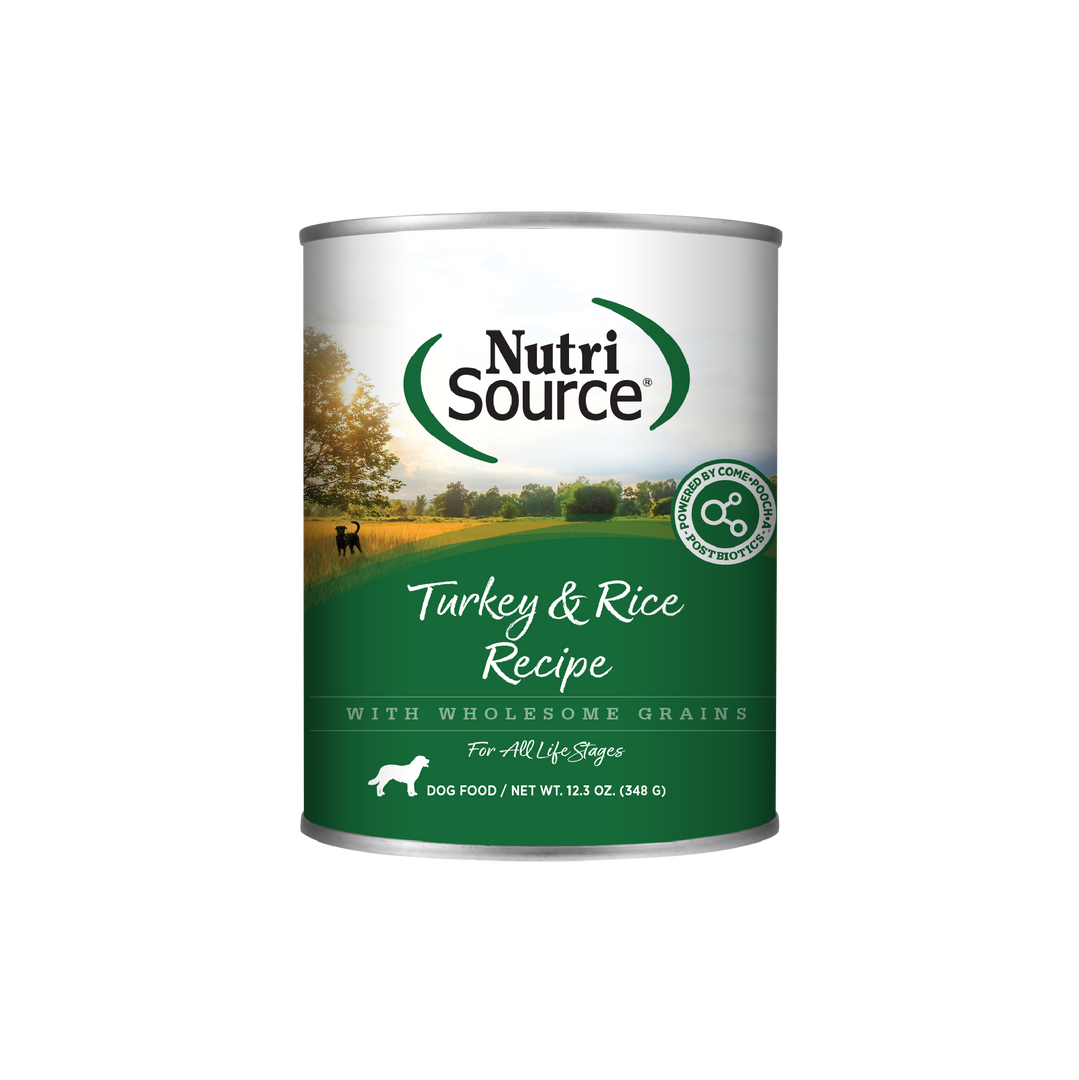 NutriSource - Pâté Dinde et Riz - Nourriture Humide pour Chiens