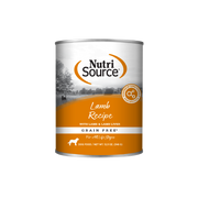 NutriSource Sans Grains - Agneau et Foie d'Agneau - Nourriture Humide en Pâté pour Chiens