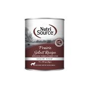 NutriSource Sans Grains - Pâté Prairie Select (Canard, Dinde et Foie de Dinde - Nourriture Humide pour Chiens
