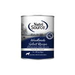 Voir l’image dans la galerie, NutriSource - Chien Pâté de Bison, Dinde et Foie de Porc (Woodlands Select) - Nourriture Humide Sans Grains pour Chiens