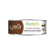 NutriSource PureVita - Chat Pâté de Poulet à Ingrédients Limités - Nourriture Humide Sans Grains pour Chats
