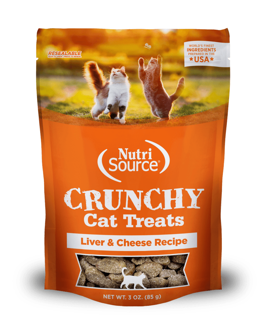 NutriSource - Foie et Fromage - Gâteries Croquantes pour Chats