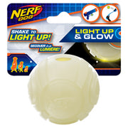Nerf Dog - Balle Sonic Lumineuse à DEL 6.4 cm - Jouet à Lancer et Rapporter pour Chiens