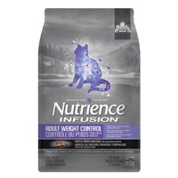 Nutrience Infusion - Chat Adulte Contrôle du Poids Poulet de la Vallée du Fraser avec Infusion de Foie Lyophilisée - Nourriture Sèche pour Chats