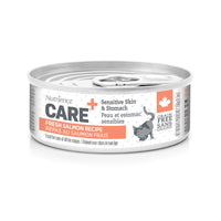 Nutrience Care - Chat Peau et Estomac Sensibles, Pâté de Saumon - Nourriture Humide Sans Grains pour Chats