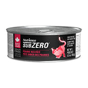 Nutrience Subzero - Chat Adulte Pâté Gibier des Prairies - Nourriture Humide Sans Grains pour Chats