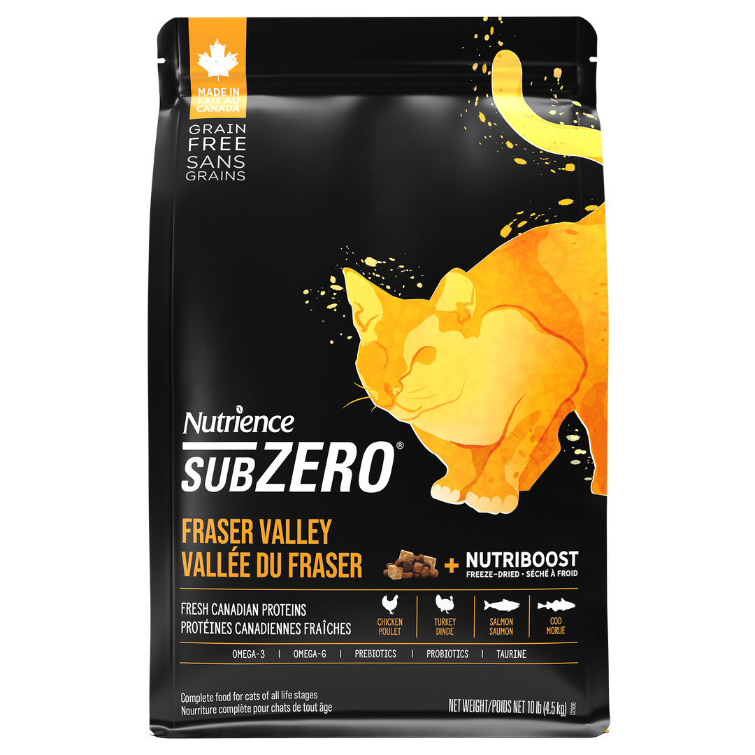 NUTRIENCE SUBZERO Chat Vallée du Fraser SG 4.5kg