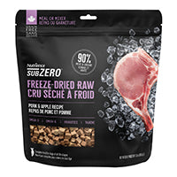 Nutrience SubZero - Chien Porc et Pomme - Garniture ou Nourriture Sèche Lyophilisée Sans Grains pour Chiens