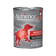 Nutrience Infusion - Chien Adulte Pâté de Boeuf Angus avec Infusion de Foie Lyophilisée - Nourriture Humide pour Chiens