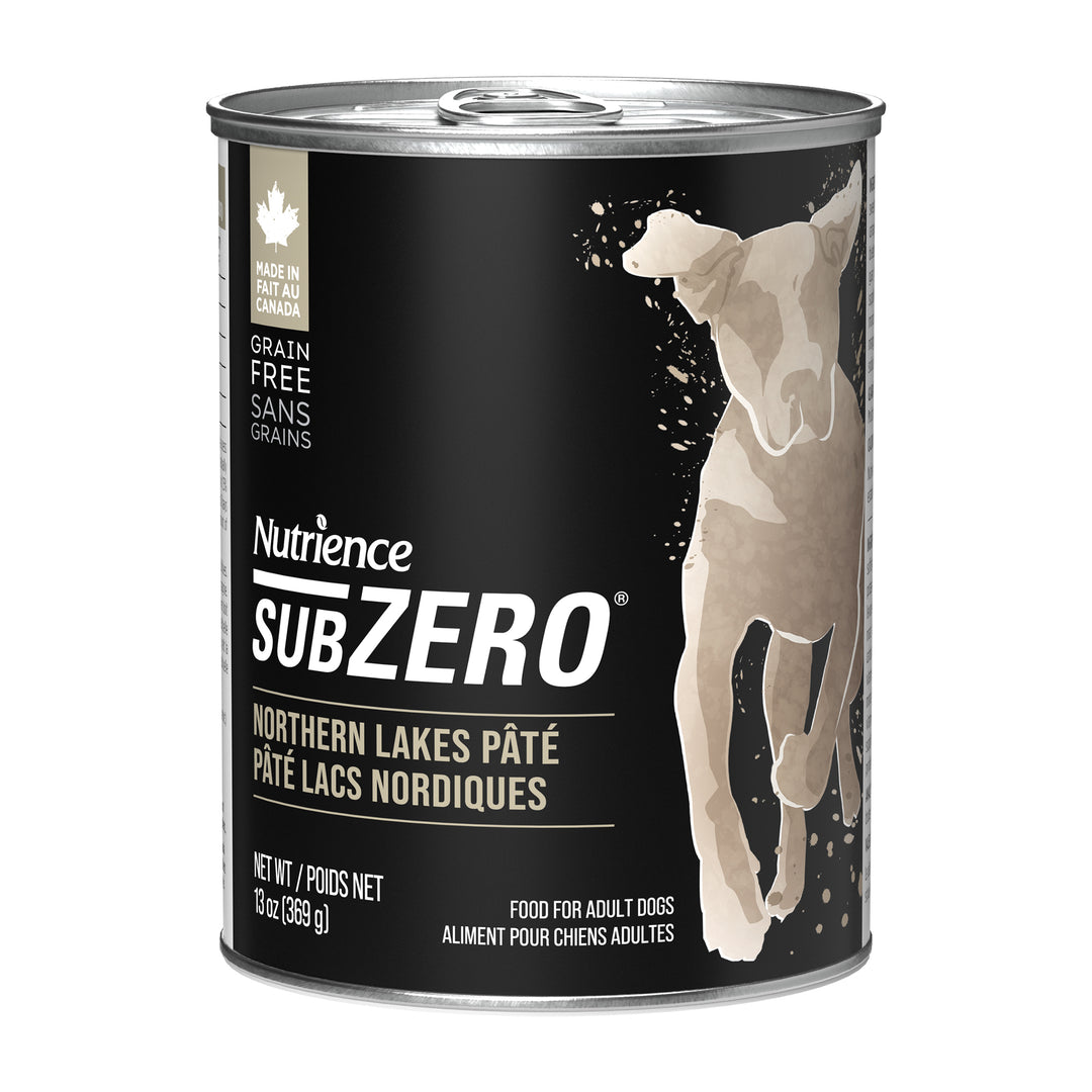 NUTRIENCE SUBZERO Chien Pâté Lacs Nordiques 369g