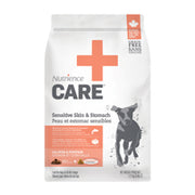 Nutrience Care - Chien Adulte Peau et Estomac Sensibles Saumon et Citrouille - Nourriture Sèche Sans Grains pour Chiens