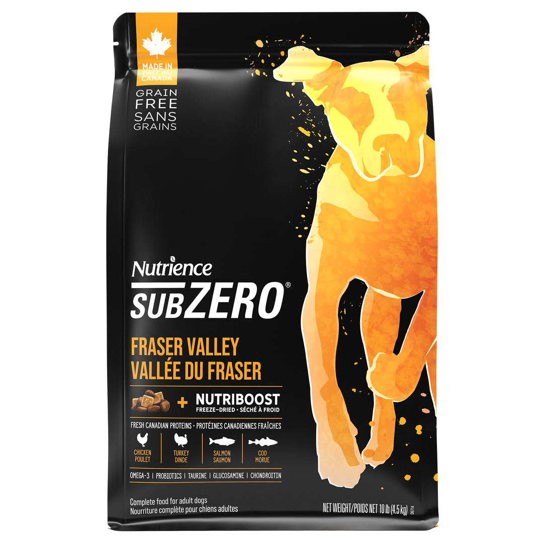 NUTRIENCE SUBZERO Chien Vallée du Fraser SG 4.5kg