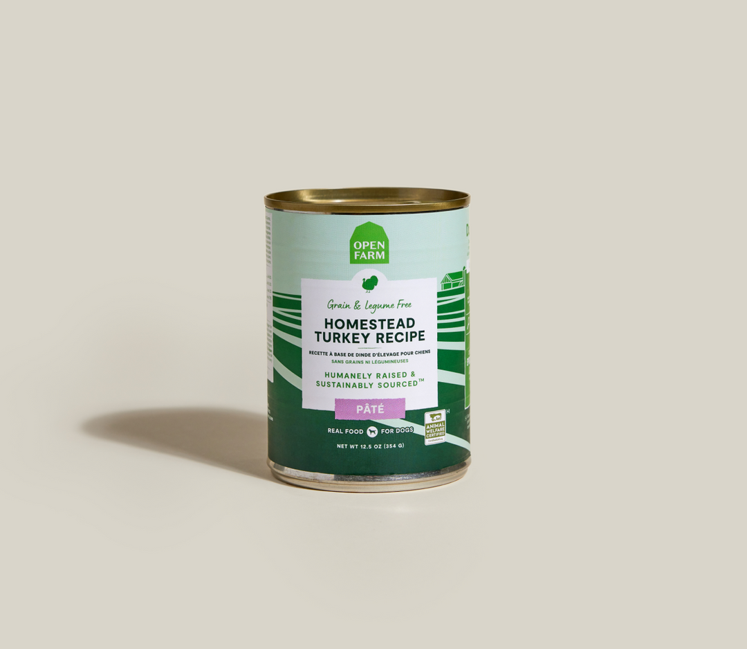 Open Farm - Chien Pâté de Dinde d'Élevage - Nourriture Humide Sans Grains pour Chiens