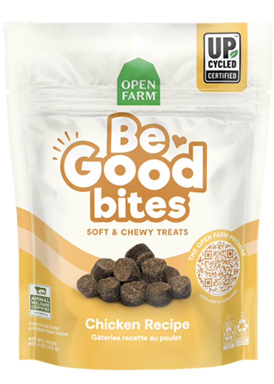 Open Farm Be Good Bites - Poulet - Gâteries Tendres pour Chiens