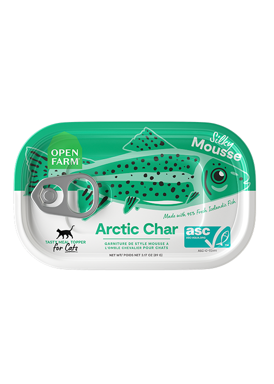 Open Farm - Chat Omble Chevalier en Mousse - Garniture pour Chats