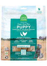 Voir l’image dans la galerie, Open Farm - Chiot Galettes de Poulet et Saumon - Nourriture Sèche Lyophilisée Sans Grains pour Chiens