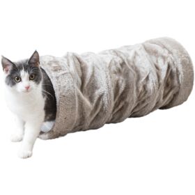 TRIXIE Tunnel Peluche Gris