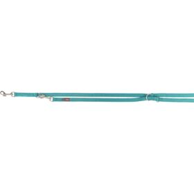 TRIXIE PREMIUM Laisse Adj. Doublée L/XL Aqua