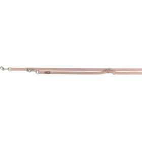 TRIXIE PREMIUM Laisse Adj. Doublée L/XL Rosé