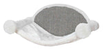 Voir l’image dans la galerie, TRIXIE Hamac Mural Blanc &amp; Gris