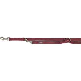 TRIXIE PREMIUM Laisse Adj. XS Sangria