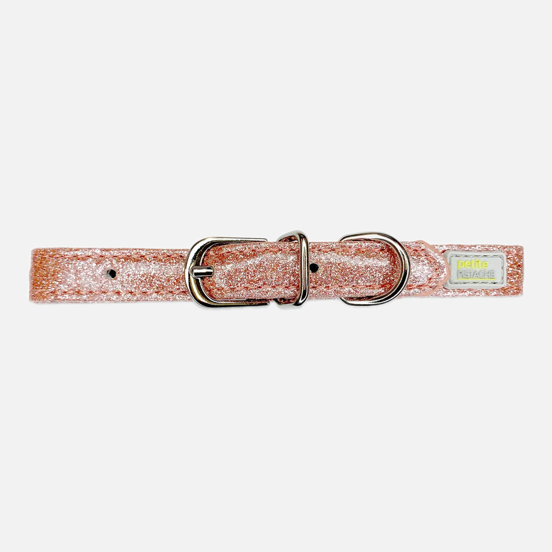 PETITE PISTACHE Collier Scintillant Rose XS