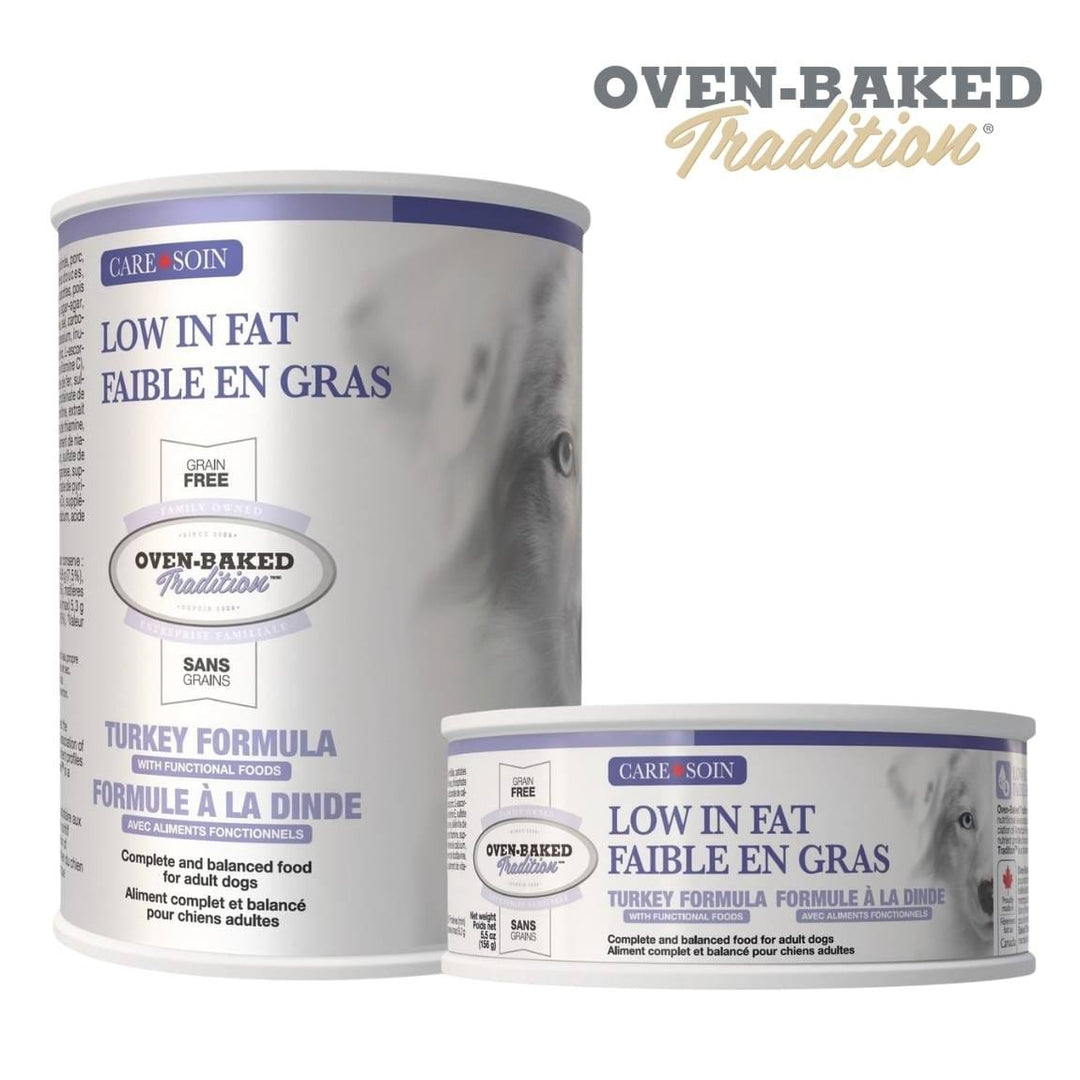 Oven-Baked Tradition - Pâté à la Dinde, Faible en Gras - Nourriture Humide pour Chiens