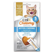Catit Creamy Booster - Recette au Thon - Gâteries à Lécher Sans Grains pour Chatons