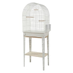 Voir l’image dans la galerie, *ZOLUX Cage Chic Patio et Meuble Blanche pour Oiseaux
