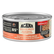 Acana - Chat Saumon et Poulet, Morceaux dans le Bouillon - Nourriture Humide pour Chats
