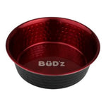Voir l’image dans la galerie, *BUD'Z Bol Inox Intérieur Martelé Rouge 132oz