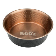 *BUD'Z Bol Inox Intérieur Martelé Cuivre 132oz