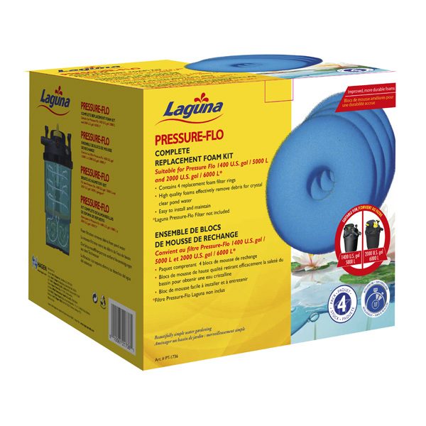 LAGUNA Mousse de Rechange Pressure-Flo 2000 x4